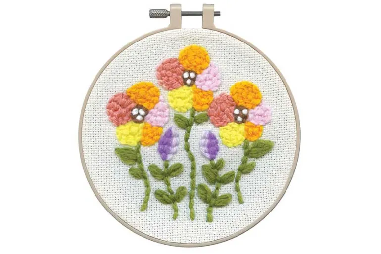 Poppies 6-inch Needle Punch Kit #281