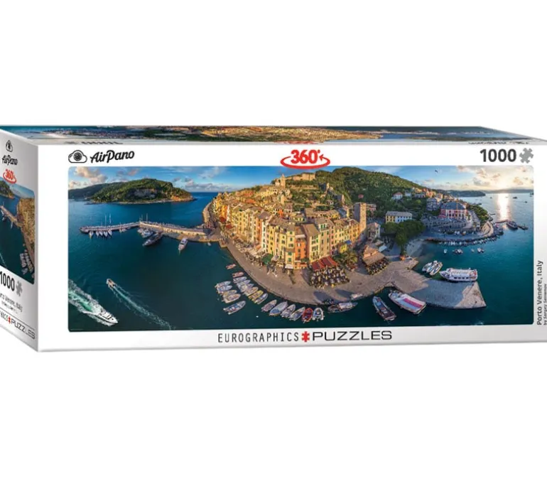 Porto Venere Italy Panoramic Puzzle – 1000 Piece