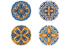 Portugese Coasters Diamond Painting Kit 4pc