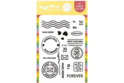 Postage Collage Mush Love Stamp Set