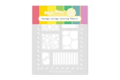 Postage Collage Mush Love Stamp Set