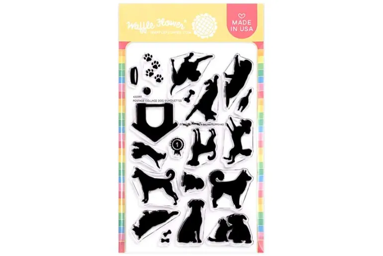 Postage Collage Mush Love Stamp Set