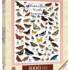 Poster Art Butterflies of North America Puzzle – 1000 Piece