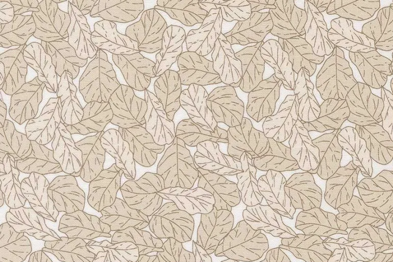 Potted Canvas Monstera Geo Ash Gray