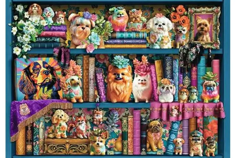 Precious Porcelain Pups – 500 Piece Puzzle