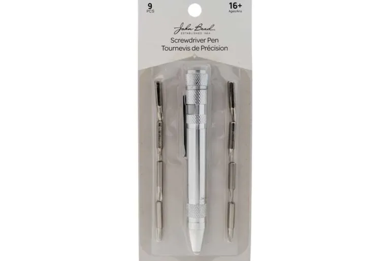 Precision Screwdriver Pen Tool with 8 Bits