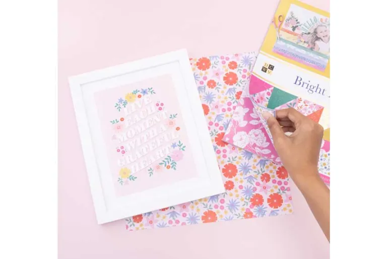 Premium Paper 12″X12″ – Bright Blooms