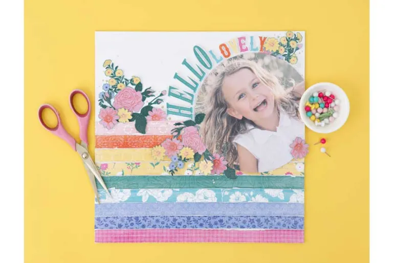Premium Paper 12″X12″ – Bright Blooms