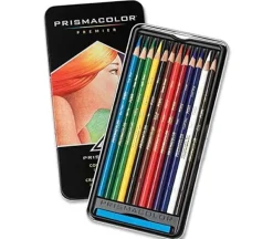 Prismacolor Premier Colored Pencil Tin Set (12, 24, 36, 48, 72 pieces)