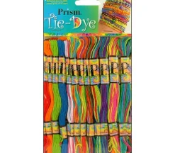 Prism Floss Pack – Six Strand Tie Dye – 36 Piece