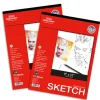 Pro Art Sketch 50# Tape Bound Pad – 9-inch x 12-inch – 2 Piece