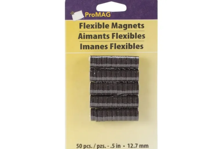 ProMag Round Magnets W/Foam Adhesive, 8pc. Asst.