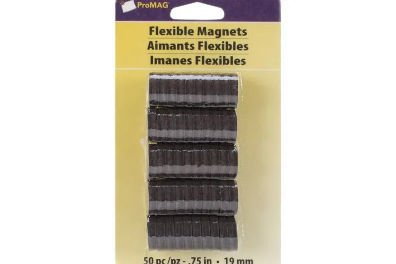 ProMag Round Magnets W/Foam Adhesive, 8pc. Asst.