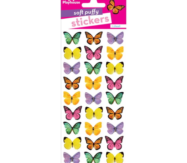 Puffy Stickers – Butterfly