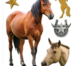 Puffy Stickers – Horse