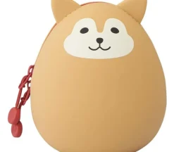 PuniLabo Egg Pouch – Tan Shiba Dog