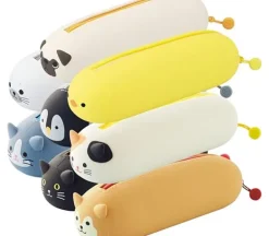 PuniLabo Zipper Punch – Gray Cat