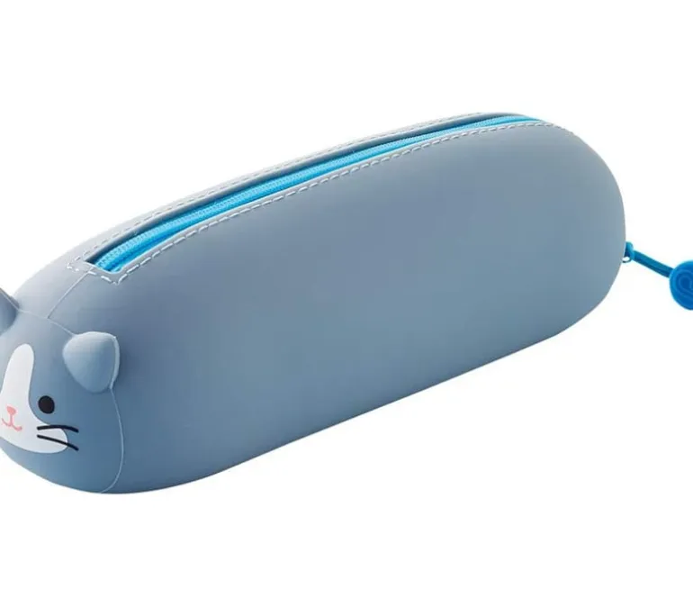 PuniLabo Zipper Punch – Gray Cat