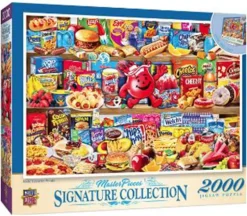 Puzzle – Kids Favorite Foods – 2000 Piece