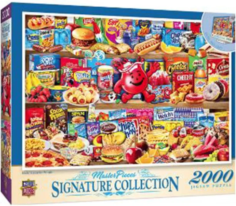 Puzzle – Kids Favorite Foods – 2000 Piece