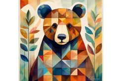 Quiltberry Farm Notecard – Baby Otter