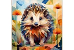 Quiltberry Farm Notecard – Baby Squirrel