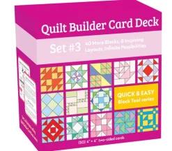 Quilt Builder Half Square Triangle Quilt Block Design Deck 20502