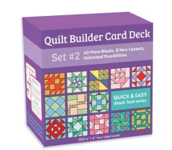 Quilt Builder Half Square Triangle Quilt Block Design Deck 20502
