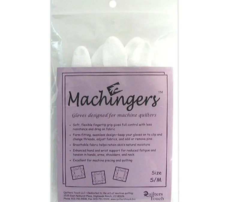 Quilters Touch Machingers Gloves – Small/Medium