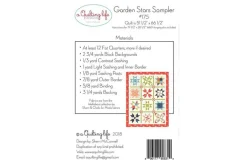 Quilting Life Designs Garden Stars Sampler Quilt Pattern
