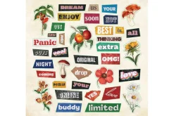 Ransom Notes Sticker Book