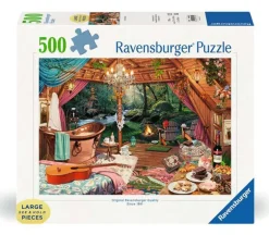 Ravensburger Cozy Boho Studio Puzzle – 500 Piece Large Format