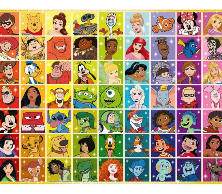 Ravensburger Disney Color Palette Puzzle – 100 Piece