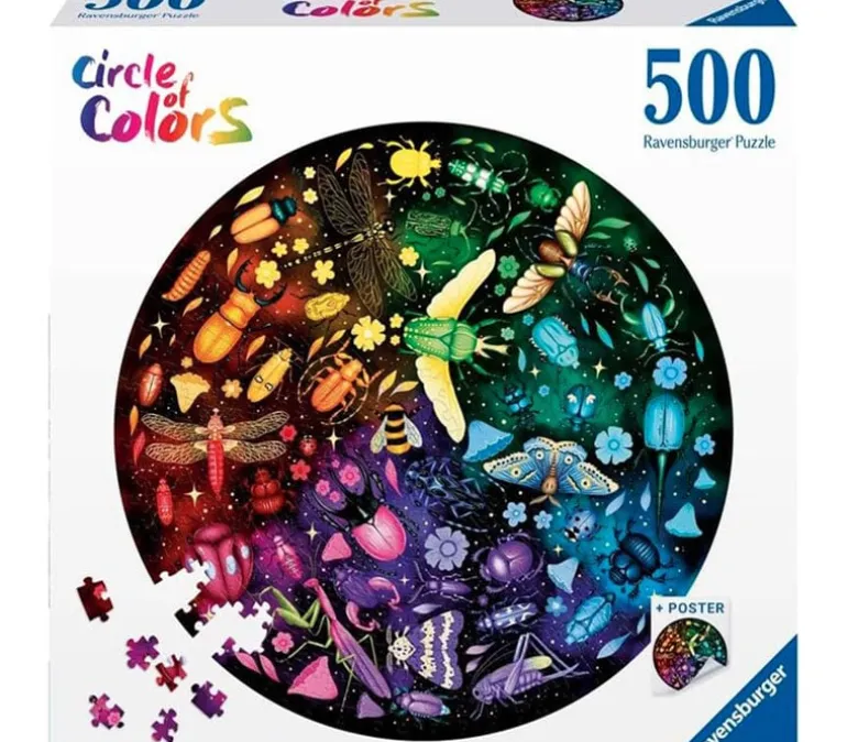 Ravensburger Insect Round Puzzle – 500 Piece
