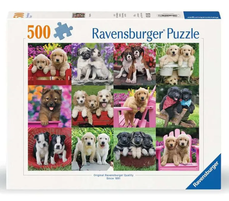 Ravensburger Puppy Pals Puzzle – 500 Piece