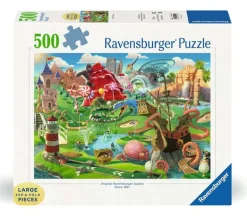 Ravensburger Putt Putt Paradise Puzzle – 500 Piece Large Format