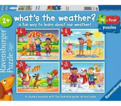 Ravensburger Whats the Weather Puzzle – 4 Puzzles
