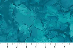 Raven’s Call Ravens in Flight on Teal Blue