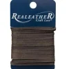 Realeather Crafts Latigo Lace – Dark Brown