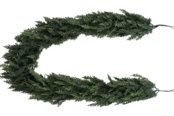 65″ Red Ball Ornament Garland