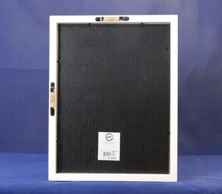 Regal Visage Wall Frame – White (view sizes)
