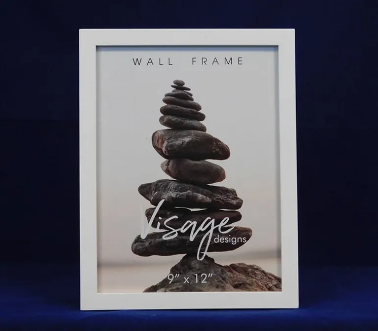 Regal Visage Wall Frame – White (view sizes)