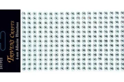 Rhinestone Dot Stickers – 3mm – Clear
