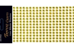 Rhinestone Dot Stickers – 3mm – Clear