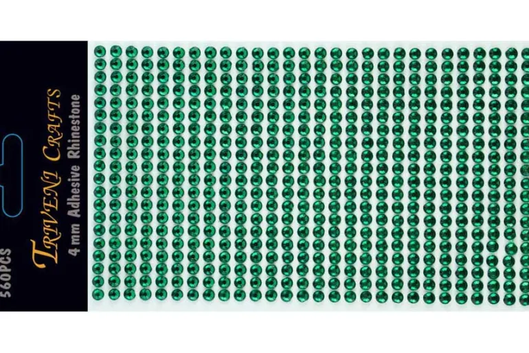 Rhinestone Dot Stickers – 3mm – Clear