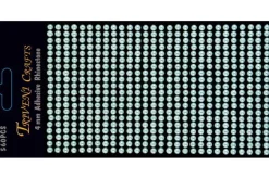 Rhinestone Dot Stickers – 3mm – Clear