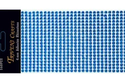 Rhinestone Dot Stickers – 6mm – Dark Purple