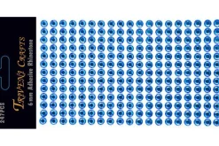 Rhinestone Dot Stickers – 4mm – Emerald