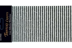 Rhinestone Dot Stickers – 4mm – Emerald