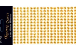 Rhinestone Dot Stickers – 4mm – Emerald
